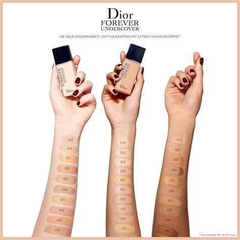 Dior 020 Light Beige Diorskin Forever Undercover Foundation